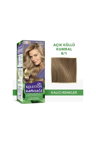 Koleston Naturals Boya 8/1 Açık Küllü Kumral