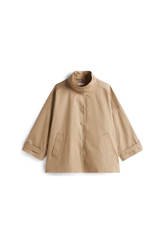 Tommy Hilfiger Cotton Blend Rlx Jac, Aeg Bej Kadın Ceket