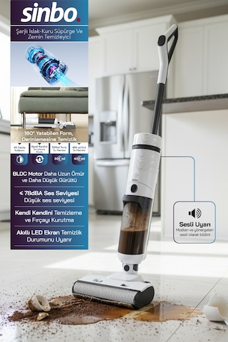 Sinbo SFC-4104 Islak-kuru Yüzey Temizleyici