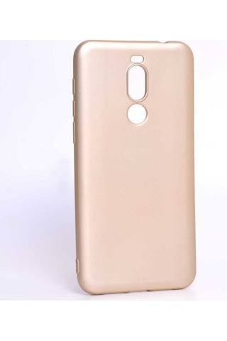 Meizu X8 Kılıf Zore Premier Silikon Kapak Gold