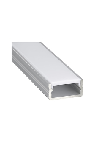 Led Kanal Profil Sıva Üstü 6931 Alüminyum Kasa İnce Tip 2 Metre 15x6mm Opak Pleksi Yan Kapak Diğer