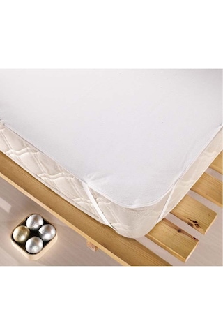 Komfort Home Pamuklu Sıvı Geçirmez Lastikli Bebek Yatak Alez 60 x 120 CM