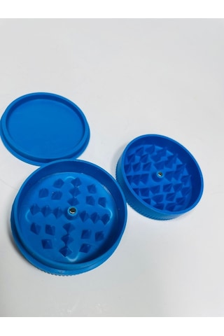 Plastik Bulldog 3Parça Tutunöğütücü Grinder//55Mm