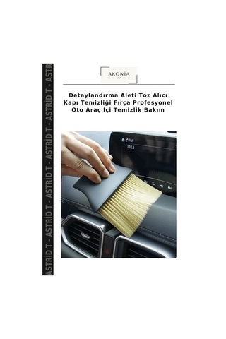 Detaylandırma Aleti Toz Alıcı Kapı Temizliği Fırça Profesyonel Oto Araç İçi Temizlik Bakım