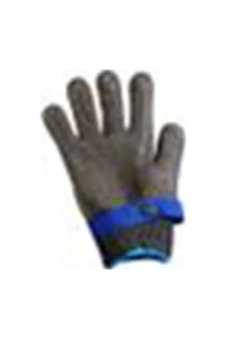 1 Adet Kesilmeye Dayanıklı Bıçaklanmaya Dayanıklı Metal Mesh Marangozluk Kasap Terzi Operasyon Eldiveni - L