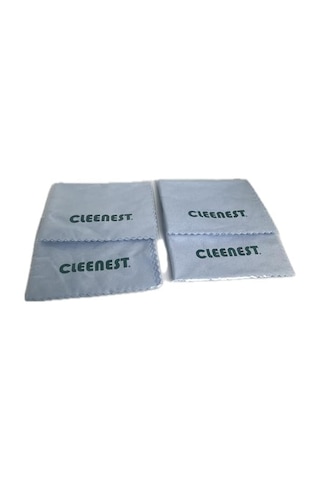 Yüksek Kaliteli Kaşmir İpliğinden Üretilmiş Temizleme Bezi Gözlük Temizleme Bezi Ekranlar, Tabletler İçin, 4 Adet, 15 X 18 Cm Turkuaz
