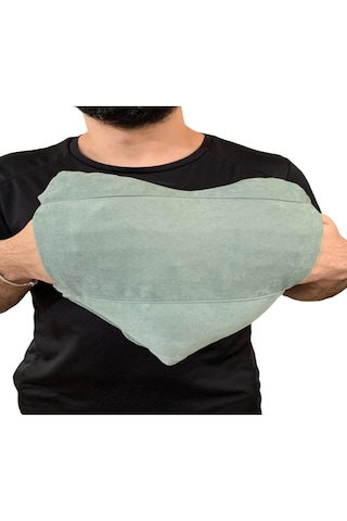 Ozclife Premium Cepli Kalp Yastığı - Yeşil