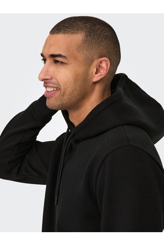 Only & Sons Onsconnor Lıfe Reg Siyah Erkek Sweatshirt 22029225