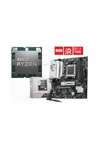 Msı B650m Gamıng Wıfı Am5 Anakart + Amd Ryzen 7 7800x3d Am5 Anakart+işlemci Bundle