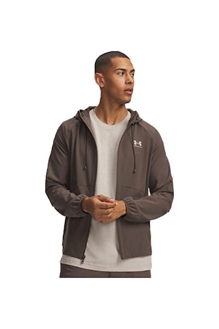 Under Armour Ua Vıbe Woven Jacket Erkek Günlük Rüzgarlık 6003001-200 Kahverengi