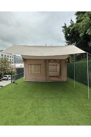 Campout Şişme Çadır Krem