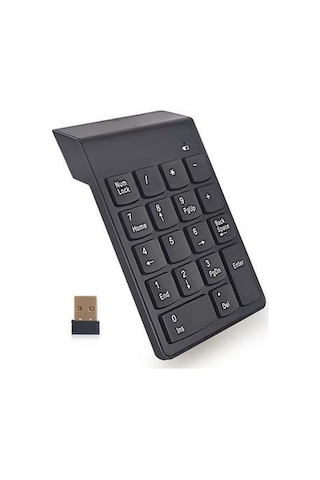 Leonpro Lp-11 Numerik Keypad 18 Tuş Kablosuz Numara Klavyesi