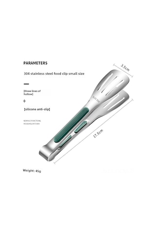 Qingmipy Toptan Çelik Gıda Kapağı: Ticari Kullanıma Uygun 304 Paslanmaz Çelik, Kore Stili Izgara, Barbekü Ve Biftek Kullanıma İdeal Küçük Boy, Yeşil Sap Diğer