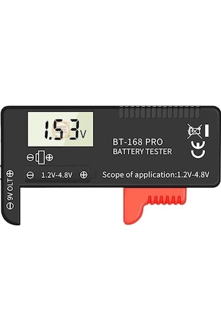 Bt-168 Pro Pil Voltaj Kapasite Test Cihazı-pil Kapasite Ölçer