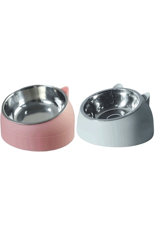 Kedi Köpek Mama Kabı Çelik Evcil Hayvan Mama Kabı İçme Suyu Kabı