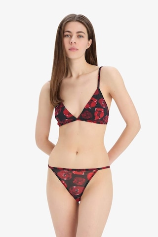 DeFacto Fall in Love Tül Slip Külot D5603AX24AURD197 Kırmızı