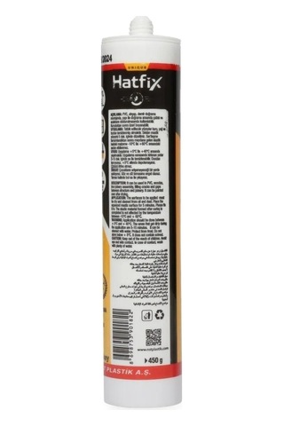 Hatfix Silikonize Mastik Beyaz Esnek Dolgu Ve Sızdırmazlık Mastik Diğer