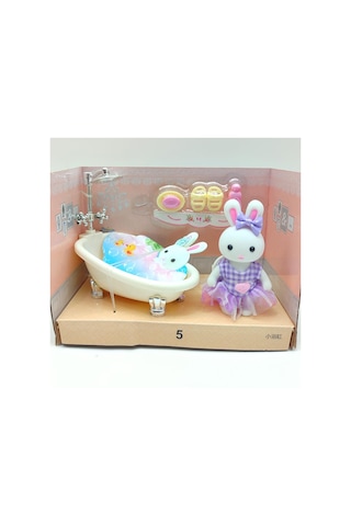 Bay Dreamy Mini Tavşan Oyun Seti - Banyo