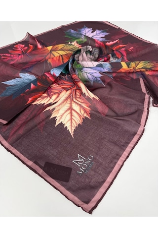 Mono Scarfs Soft Pamuk Eşarp-06109 Bordo