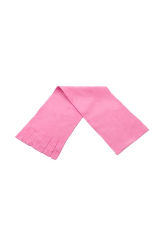 Çocuk Kışlık Pembe Polar Atkı Pembe