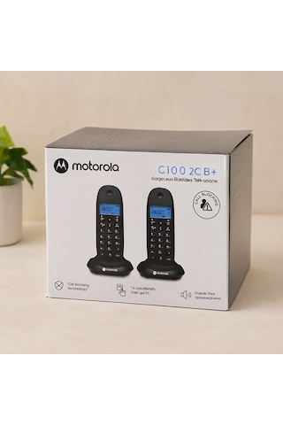 Kablosuz Dijital Ev Telefonu Siyah Arayan Numara Görme