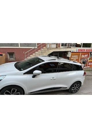 Renault Clio 4 Sw 2012 + 2018 Ara Atkı Port Bagaj Tavan Çıtası