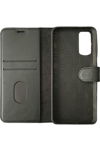 Jopus Galaxy S20 İle Uyumlu Kapaklı Kartlıklı Cüzdanlı Kılıf Siyah