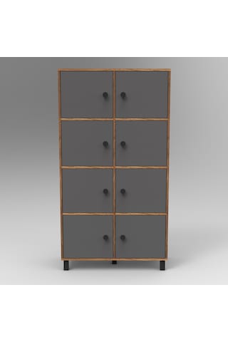 Robinhome Robin Home Vivaldi F Ofis Klasör Dolabı 8 Kapaklı Metal Ayaklı Ba