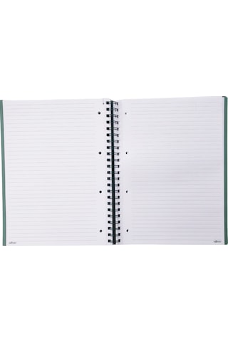 Le Color Meyveli 2+1 Kareli & Çizgili Spiralli Defter - 4 Adet