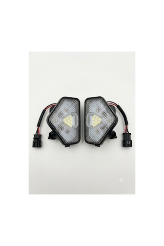 Mercedes W204 Uyumlu Ayna Altı Led W176 Ayna Altı Led Beyaz Işık