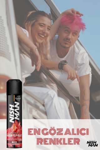 Nish Man Renkli Saç Spreyi 150 ML