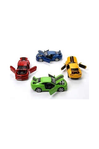 Çekbırak 1:36 Şeritli Spor Araba Die Cast