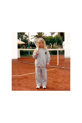 Poala Kids Gri Barrel Jogger Pantolon