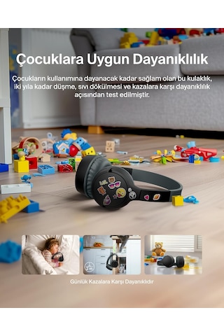 Belkin Soundform Mini Kablosuz Kulak Üstü Çocuk Kulaklığı