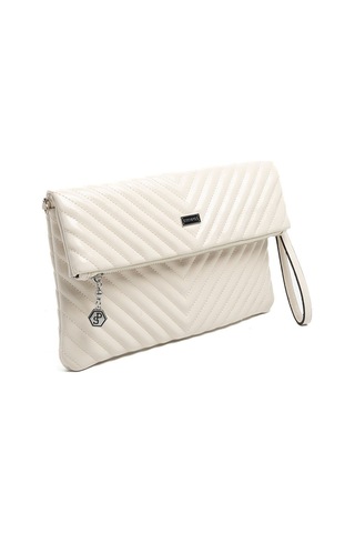Silver Polo Sp1134 Kadın Portföy & Clutch Crash Bej-bej