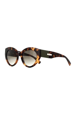 Longchamp Lo 722s 230 54 Kadın Kahverengi Cat Eye Güneş Gözlüğü Kahverengi