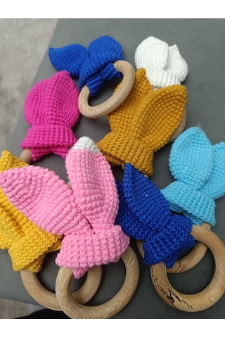 Tavşan Kulak Amigurumi Pembe