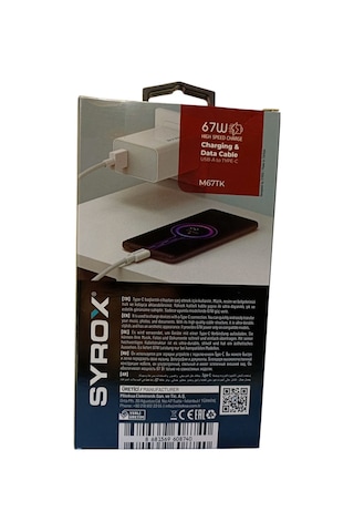 Usb To Type-c Kablo Usb-to Typc M67tk 67w Yeni Nesil Kablo 1 Adet