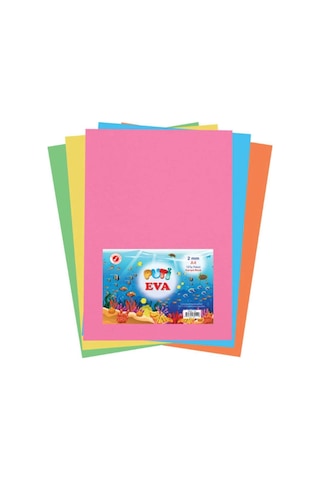 Puti Eva 20X30 Cm 2 Mm 10 Renk Karışık