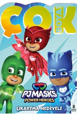PJMasks Power Heroes - Çok Boya! Çıkartma Hediyeli- Doğan Çocuk