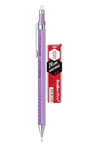 Offıce Aero-x Versatil 0.5 Mm Mor & Sl-24 Min 2b 2&apos Li Blister