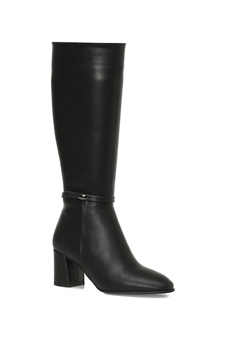 Butigo 25k-7049 5pr Siyah Kadın Topuklu Çizme 000000000102054697 Siyah