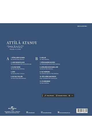 Attila Atasoy - İmkansız/rüyalar Ve Anılar Plak