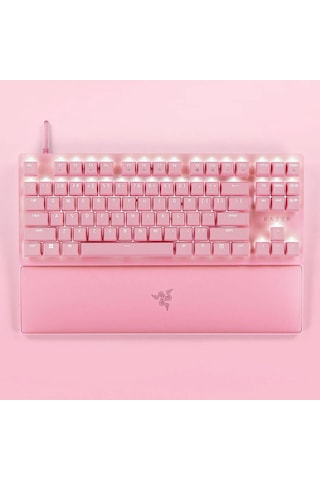 Razer Huntsman V2 Tenkeyless Kuvars Mekanik Klavye