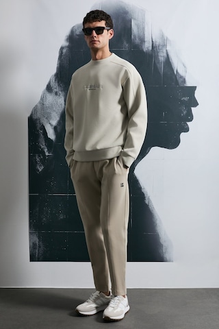 Lufian Dark Erkek Sweatshirt 112030182 Ekru