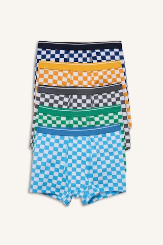 Defacto Desenli Penye 5'li Boxer Erkek Çocuk H0706A826SP