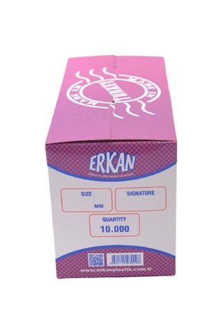 Erkan Etiket Tabancası 25 MM Kırmızı Kılçık 10.000 Adet