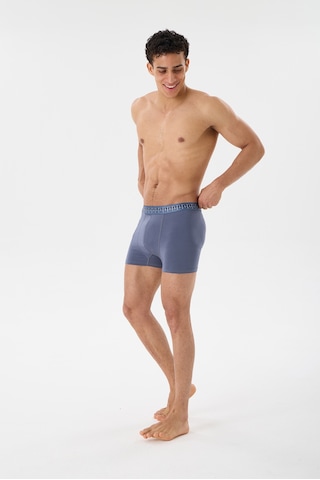 Mutig Tencel Modal Erkek Boxer 6'lı Gri - Siyah