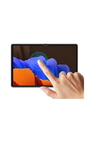 Samsung Uyumlu Galaxy Tab S7 Fe Lte T737-t736-t733-t730 Zore Tablet Blue Nano Ekran Koruyucu