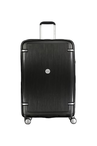Pierre Cardin Büyük Boy %100 Polipropilen Valiz Siyah 04pc7070 Siyah
